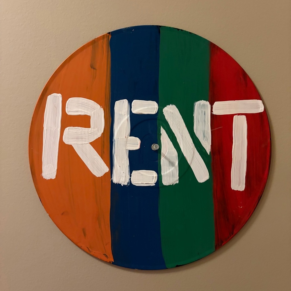 RENT Musical Vinyl Art and Movie Poster